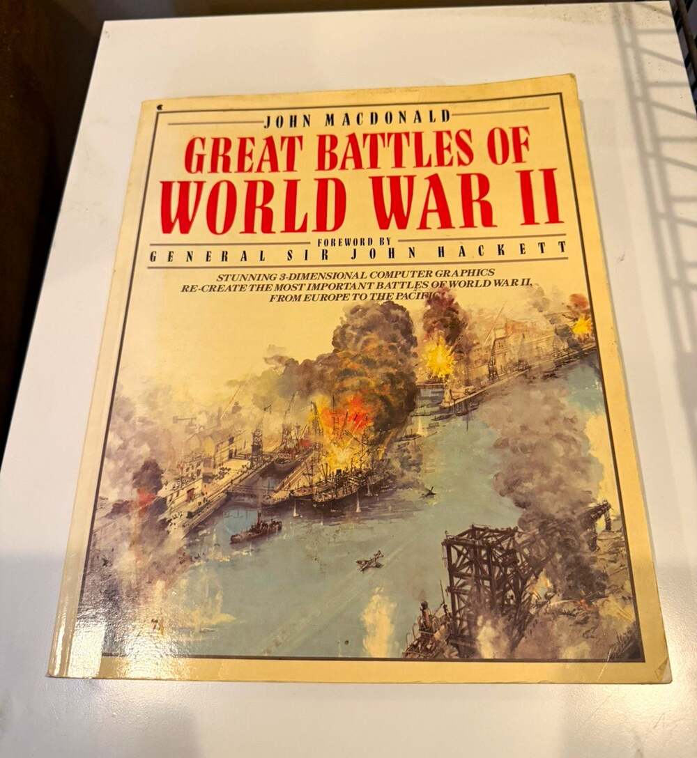Great Battles of World War II by John Macdonald Hardcover Nonfiction History